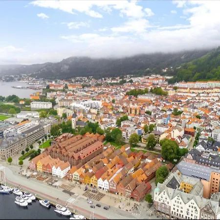 Bergen Beautiful Apartment Close To The City Harbor 베르겐
