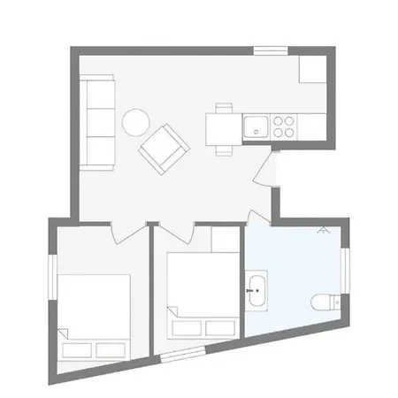 Bergen Beautiful Apartment Close To The City Harbor 아파트 베르겐